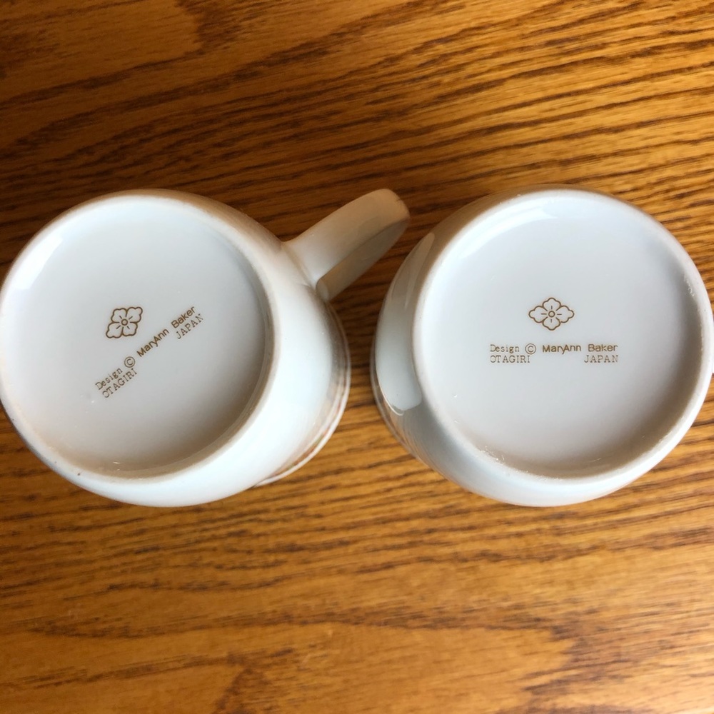 Vintage Otagiri "Christmas Goose" Coffee Cup - Set of Two - Picture 4 of 4